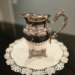 Oneida Silver Ornate Pitcher